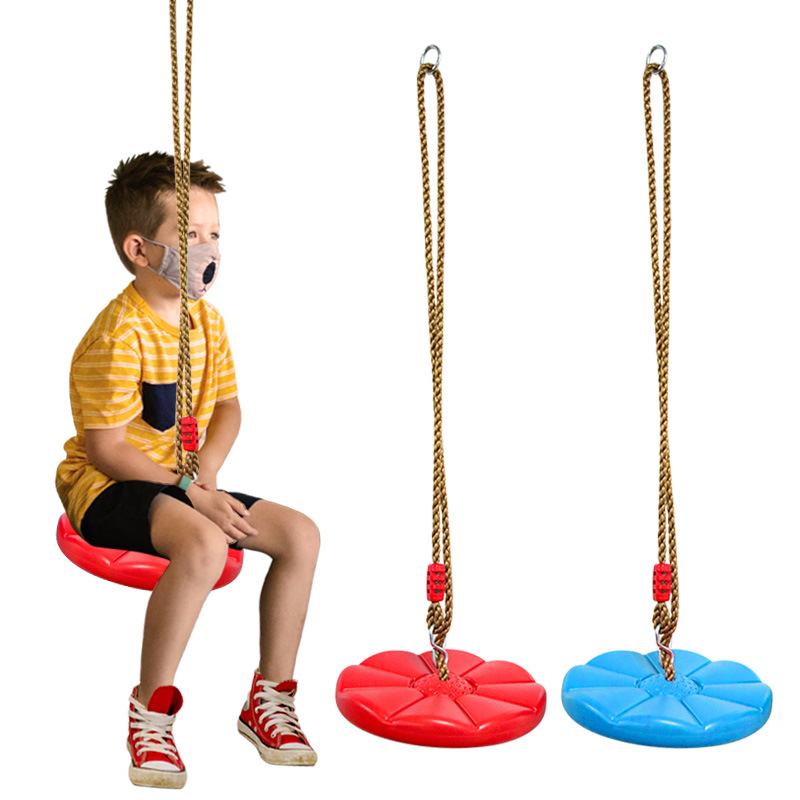 Kids Outdoor Swing And Slide - Kinder Disc Schaukel Kind Indoor und