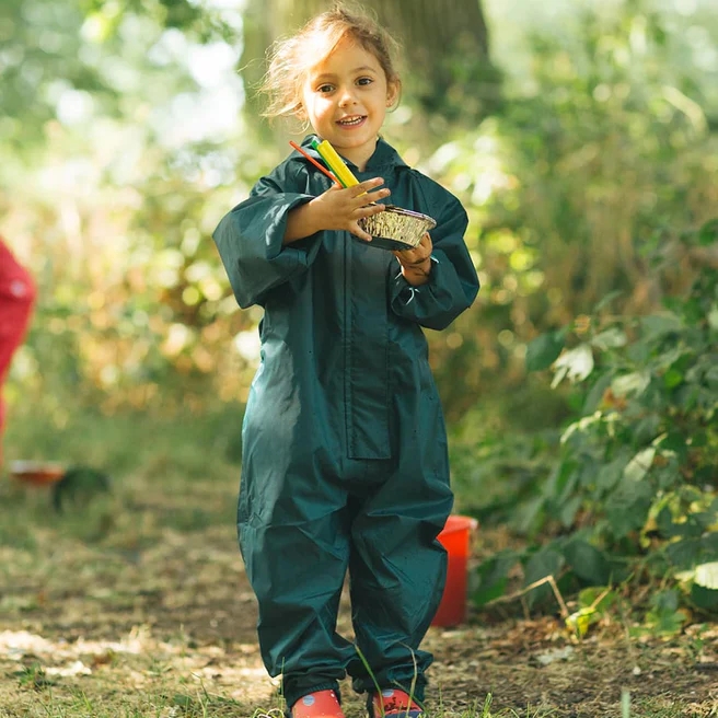 Kids Outdoor Overalls - Kinder Regenanzüge Pfützenanzüge Baby Einteiliger Regenmantel