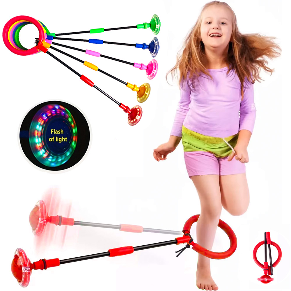 Kids Outdoor Playset - Flash Springseil Ball Kinder Ein Fuß