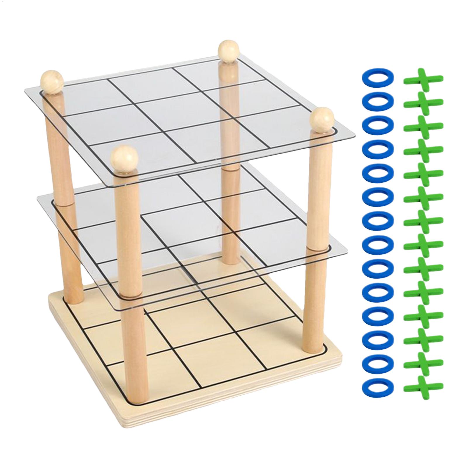 Kids Outdoor Learning Activities - Familienbrettspiel 3D Strategisches Spielzeug Lernaktivitäten Outdoor