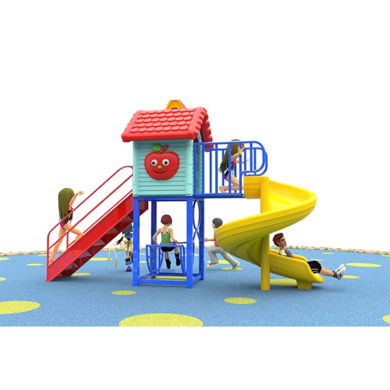 Kids Outdoor Swing And Slide - Heißer Verkauf Kinder Rutsche und Schaukel