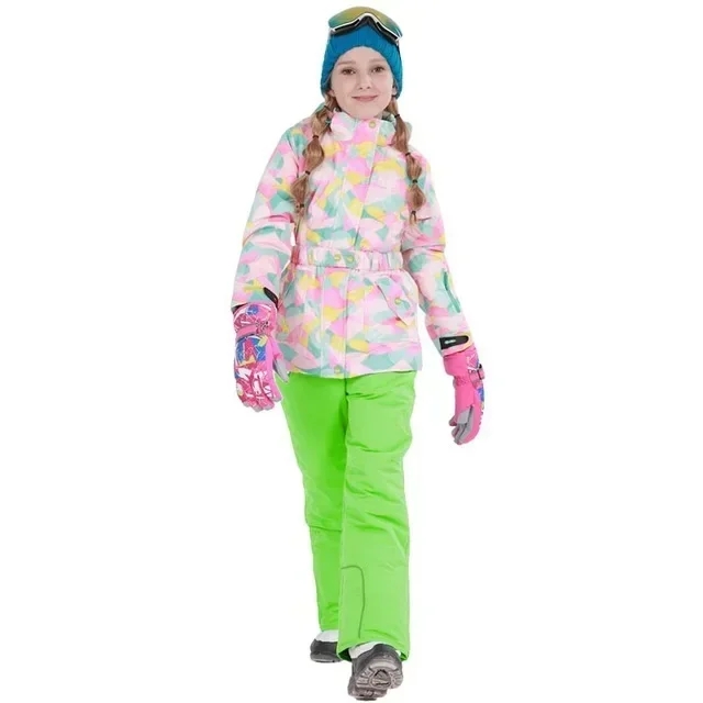 Kids Outdoor Overalls - Verdickter Snowboard-Overall, Winter-Outdoor-Hose, Jacke, 2025, Ski-Suiten