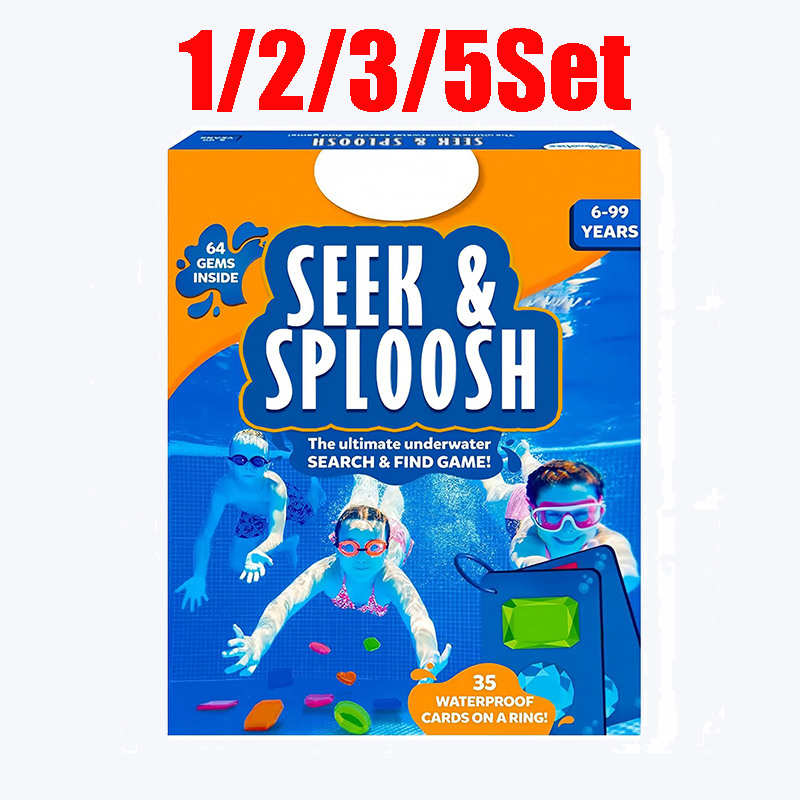 Kids Outdoor Learning Activities - 1/2/3/5 Set Unterwasser-Edelsteine für Pooltauchen, bunte