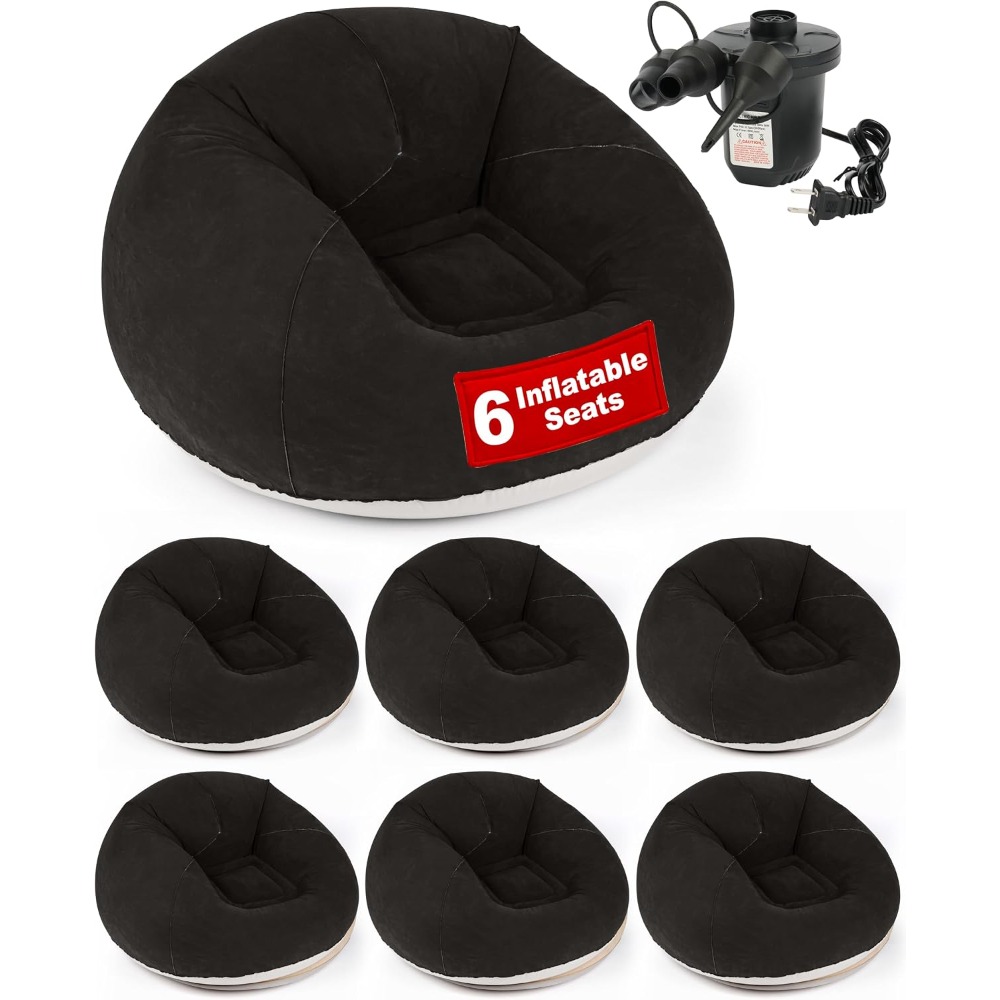 Kids Outdoor Folding Chair - Aufblasbarer Sitzsack mit Elektropumpe - Outdoor-Klappstühle