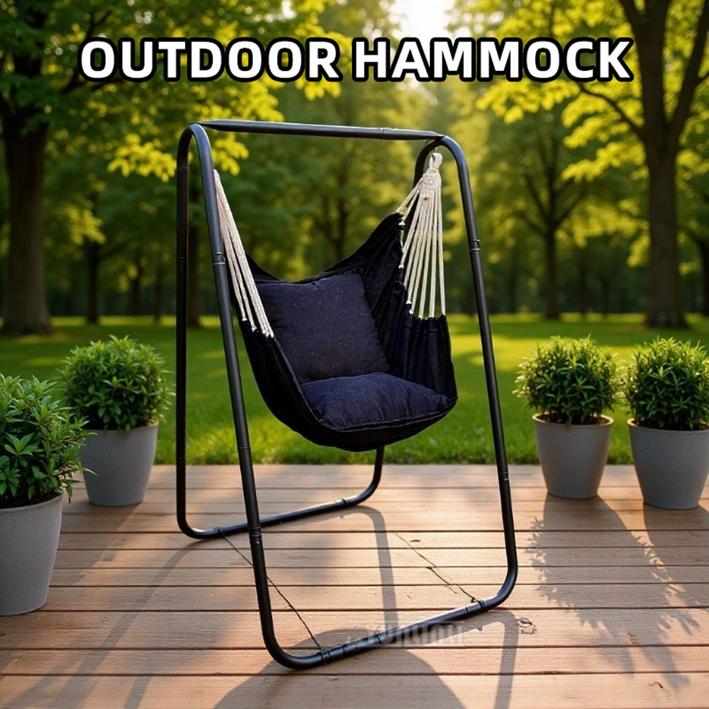 Kids Outdoor Hammock Swing - Schaukelständer Hängesessel, Einfache Montage, Indoor &
