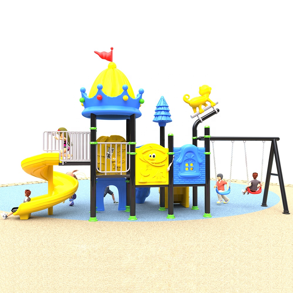 Kids Outdoor Swing And Slide - Multifunktionale Kinder Großhandel Kindertagesstätte Outdoor Spielbereich