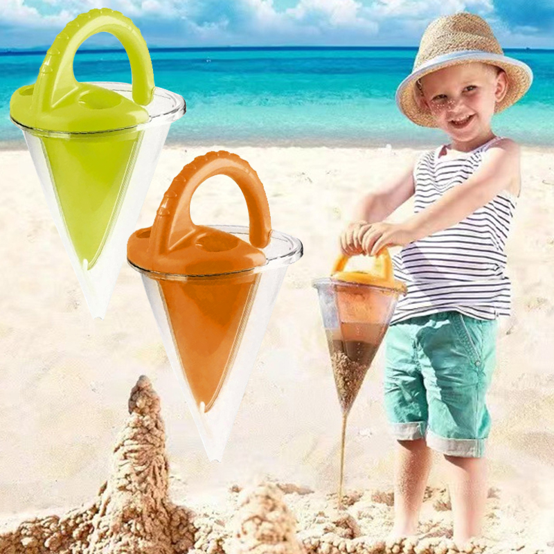 Kids Outdoor Playset - Strand-Sandtrichter für Kinder: Kreativer Outdoor-Familien-Sandspender zum
