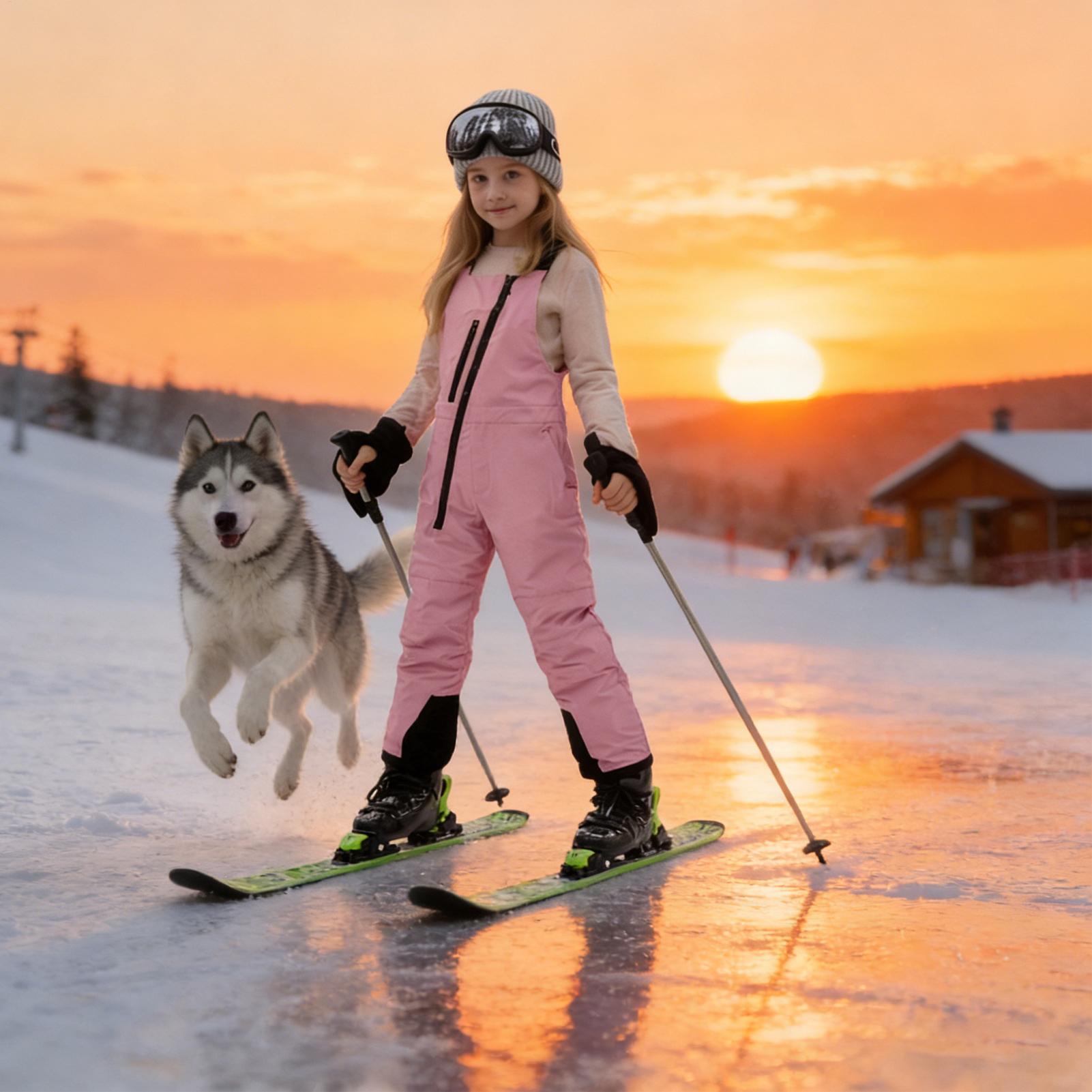 Kids Outdoor Overalls - Kinder Winter Schneeanzug Overall, Wasserdicht Isoliert