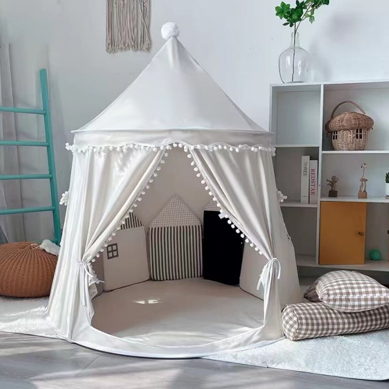 Kids Outdoor Wendy House - Großes Tipi-Zelt für Kinder, zusammenklappbares Spielzeugzelt,
