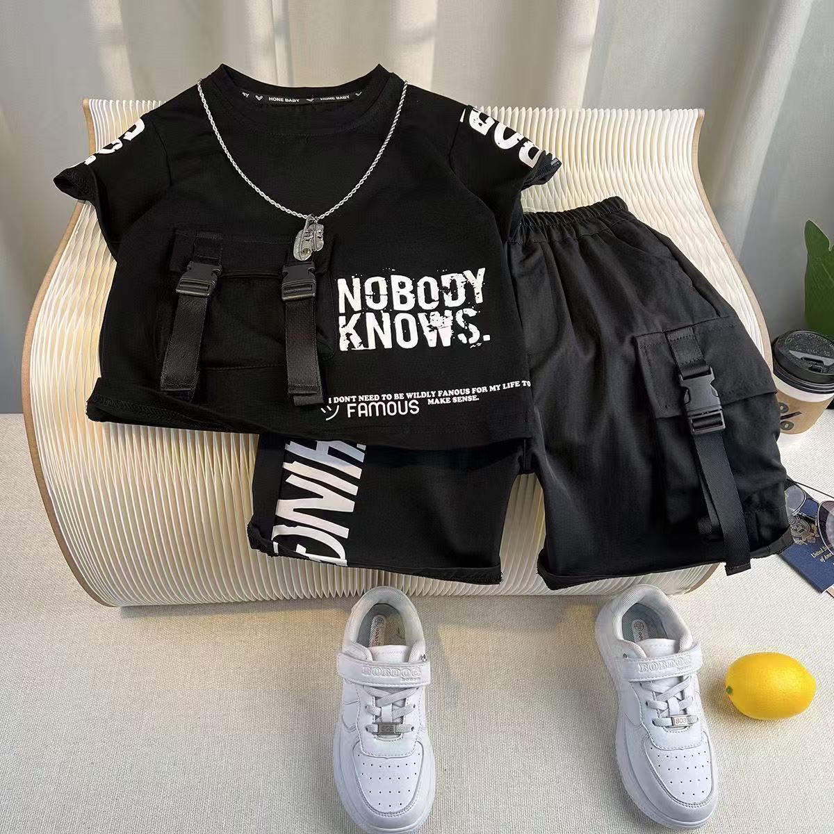 Kids Outdoor Overalls - Baby-Kleidungsset, Sommer-Outfit im koreanischen Stil für