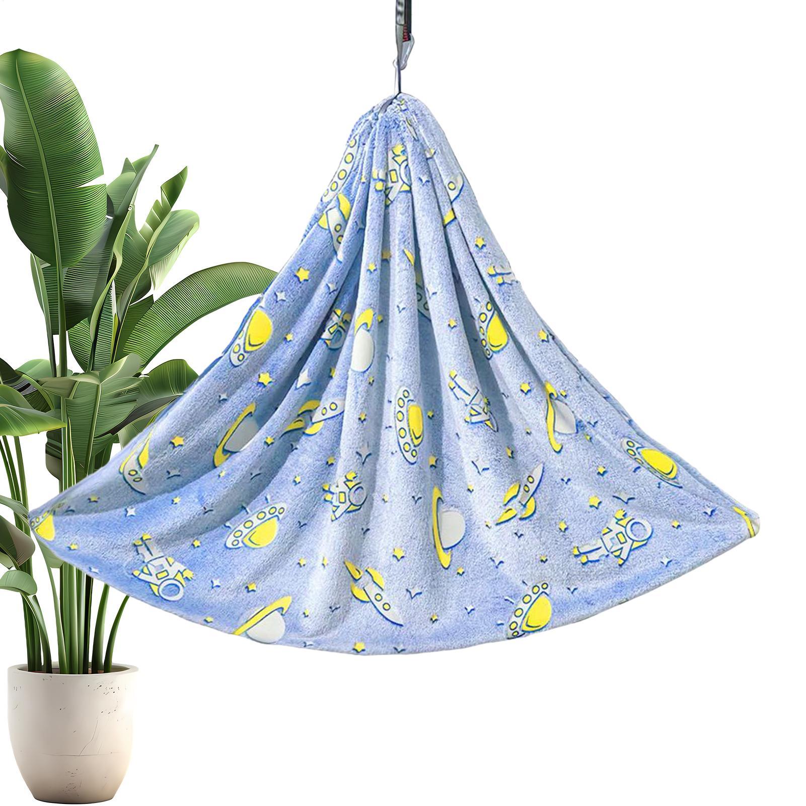 Kids Outdoor Hammock Swing - Kinderschaukelstuhl, im Dunkeln leuchtend, sensorischer Hängemattenstuhl,