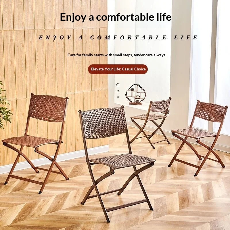 Tragbarer Klappbarer Rattan-Es – Kids Outdoor Folding Chair Bewertung und Preis