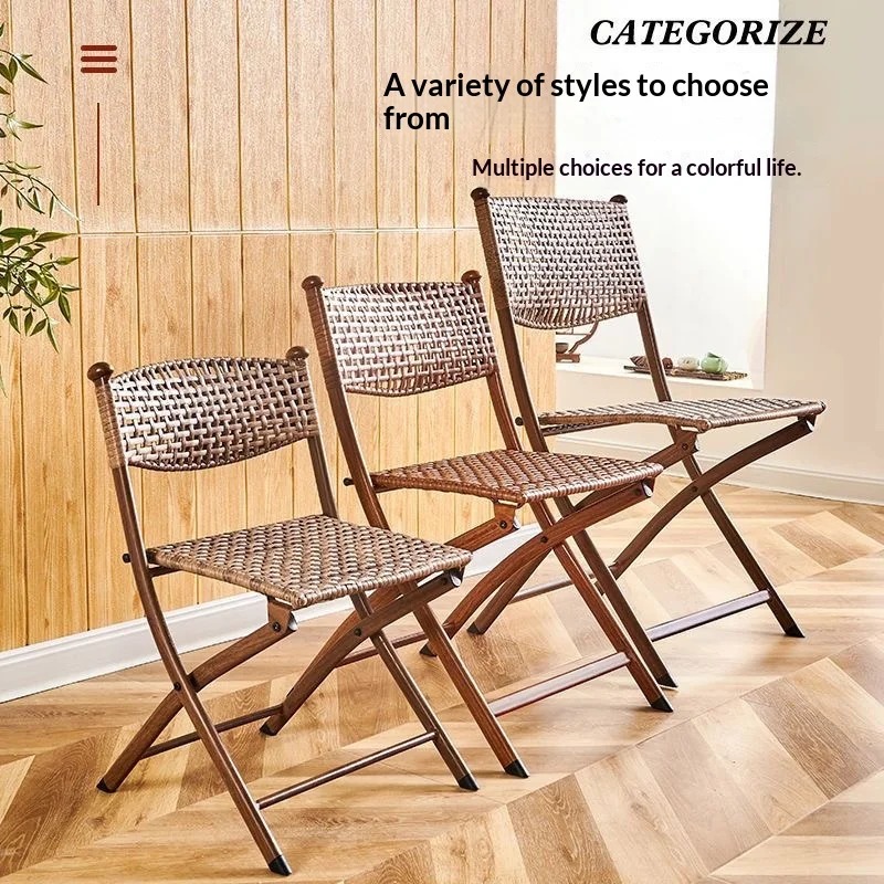 Tragbarer Klappbarer Rattan-Es – Kids Outdoor Folding Chair Bewertung und Preis