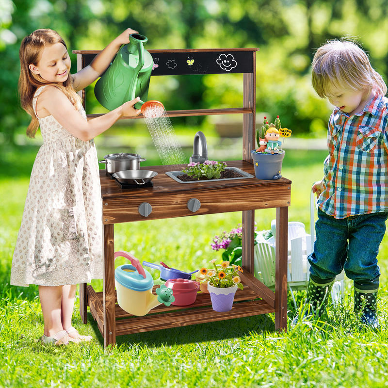 Outdoor-Schlammküche für Kinde – Kids Outdoor Sink Bewertung und Preis