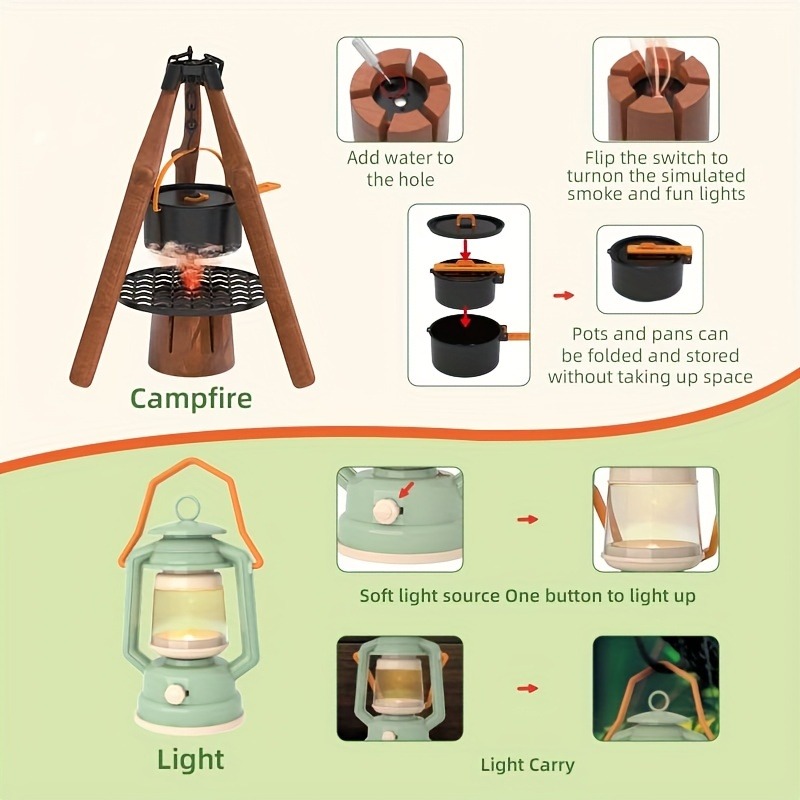 Kinder Camping Set Spielzeug O – Kids Outdoor Wendy House Bewertung und Preis