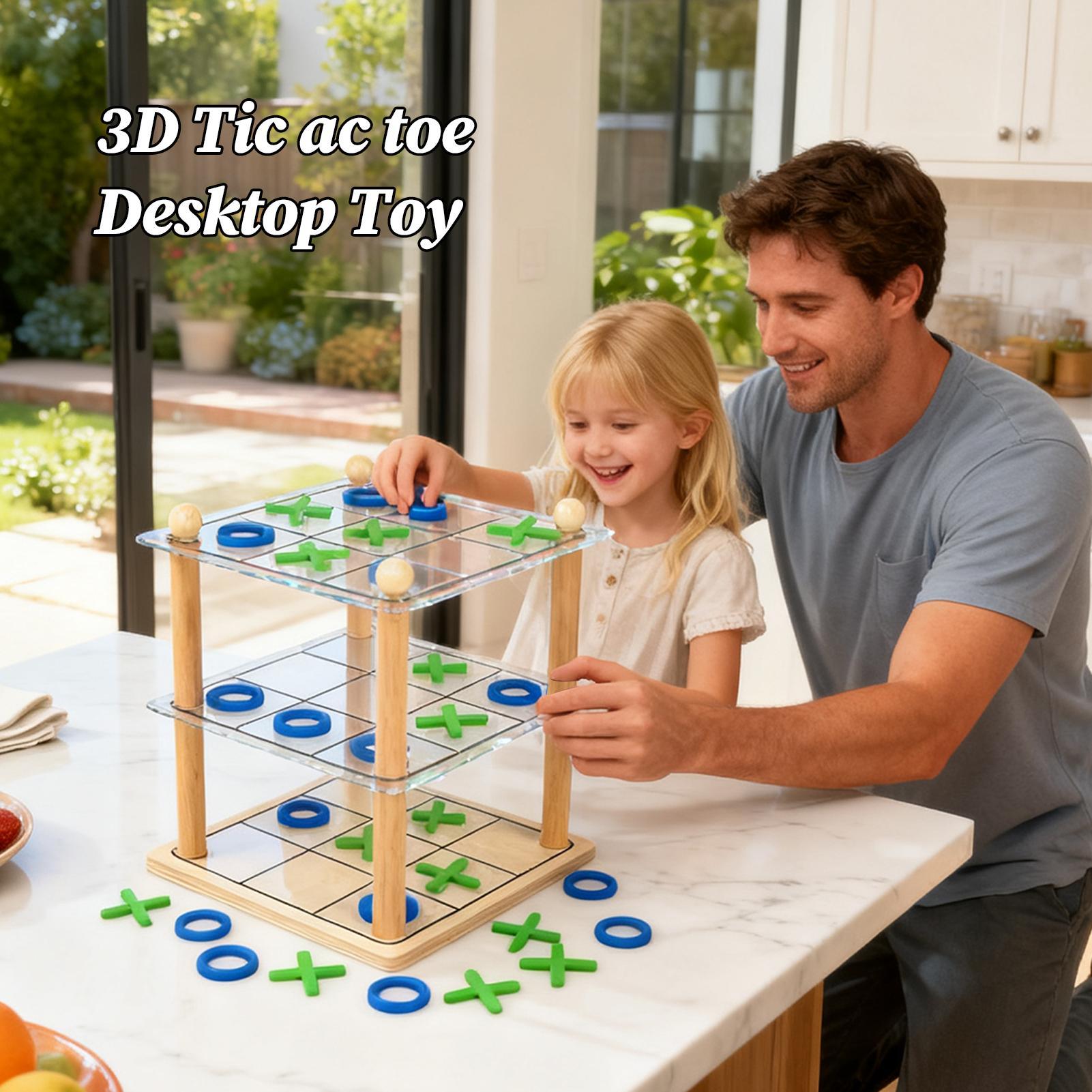 Familienbrettspiel 3D Strategi – Kids Outdoor Learning Activities Bewertung und Preis