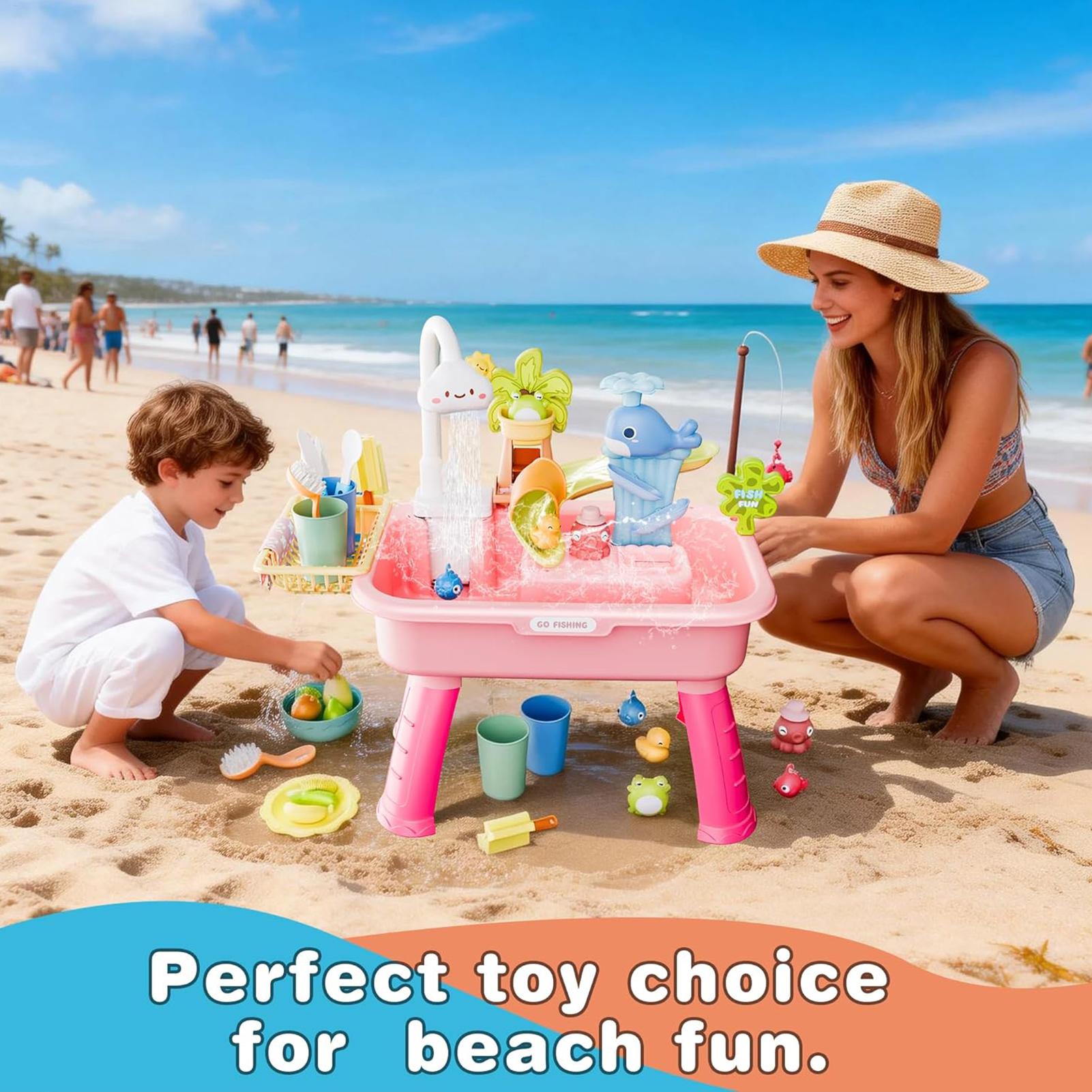 Wasserspieltisch Küchen-Spielz – Kids Outdoor Sink Bewertung und Preis