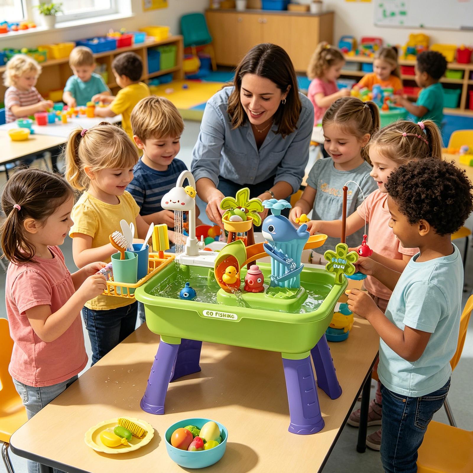 Wassertisch für Kinder mit Pum – Kids Outdoor Sink Bewertung und Preis