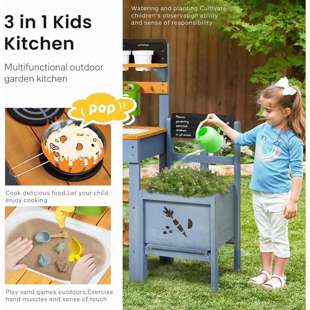 US-Versand: Outdoor-Schlammküc – Kids Outdoor Sink Bewertung und Preis
