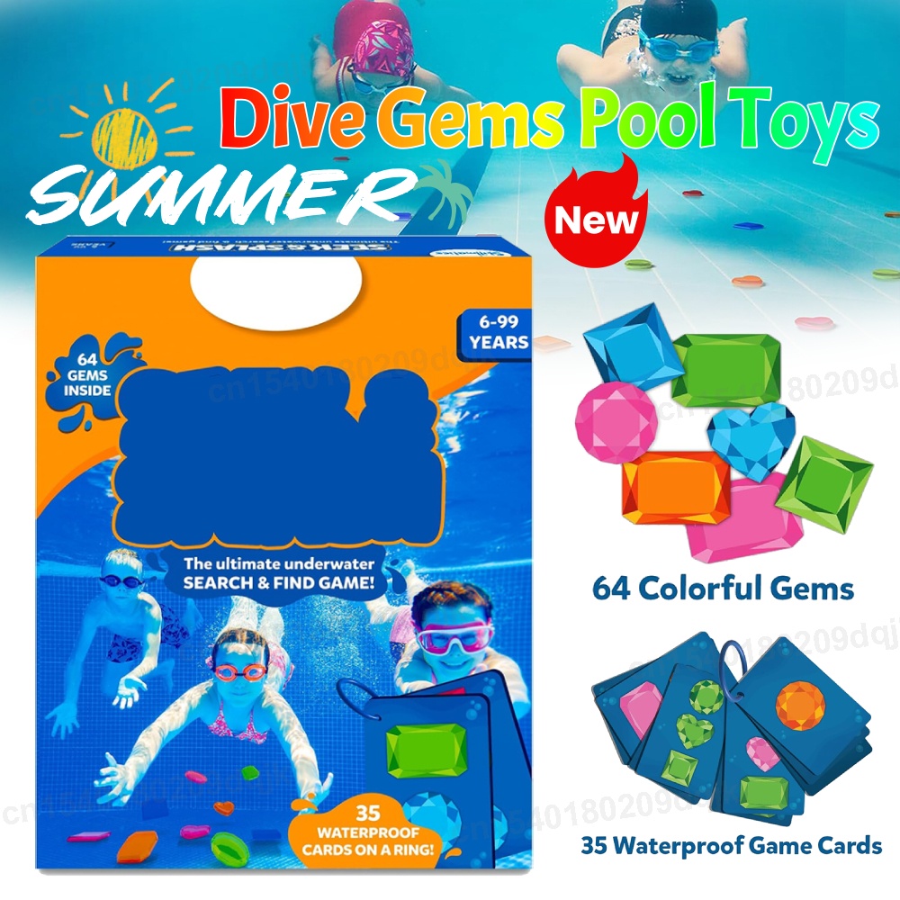 Tauch-Edelsteine, Pool-Spielze – Kids Outdoor Learning Activities Bewertung und Preis