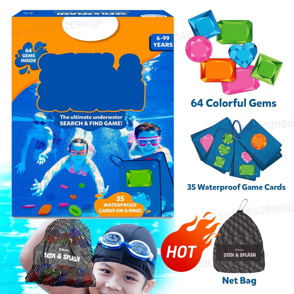 Tauch-Edelsteine, Pool-Spielze – Kids Outdoor Learning Activities Bewertung und Preis