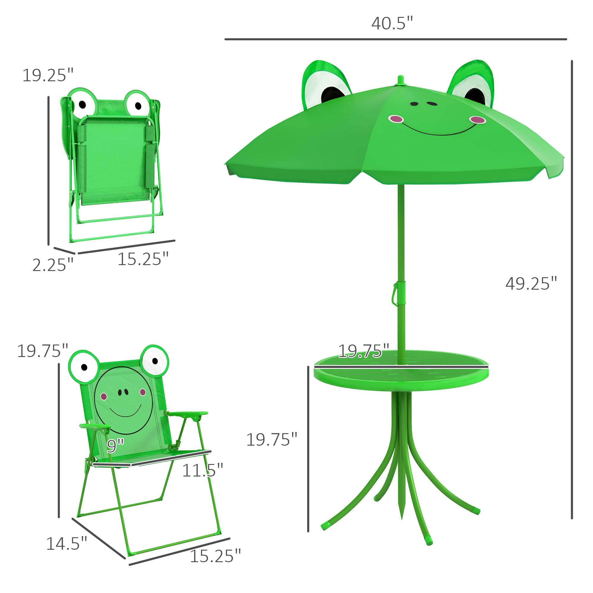 Kinder Tisch- und Stuhl-Set, K – Kids Outdoor Folding Chair Bewertung und Preis