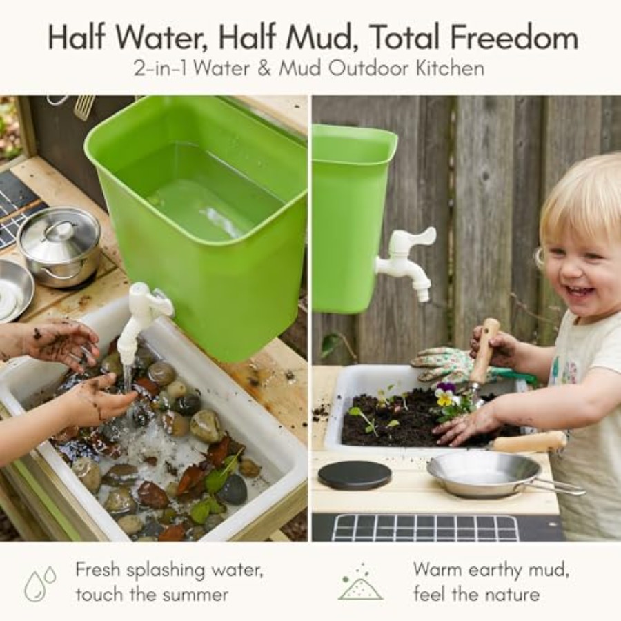 Outdoor-Schlammküche für Kinde – Kids Outdoor Sink Bewertung und Preis