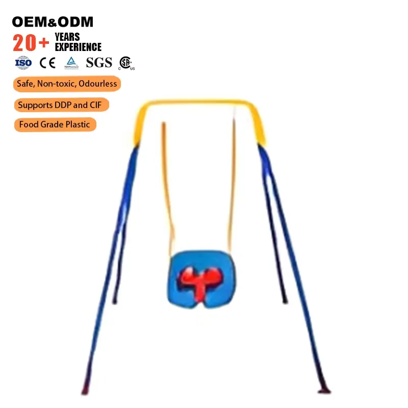Outdoor-Metallschaukelgestell  – Kids Outdoor Swing And Slide Bewertung und Preis