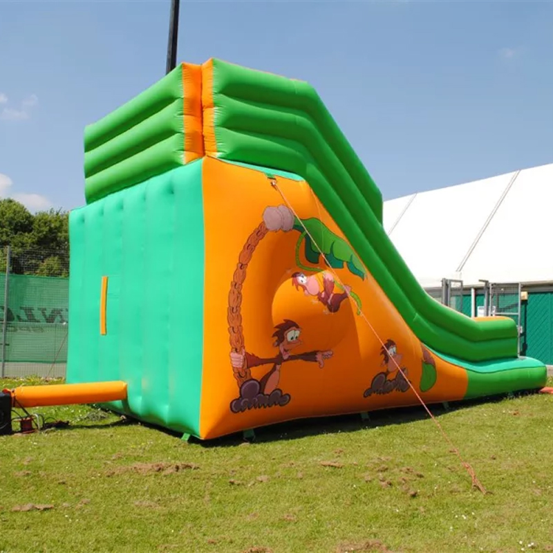 Hüpfrutschen Hüpfburg im Freie – Kids Outdoor House With Slide Bewertung und Preis
