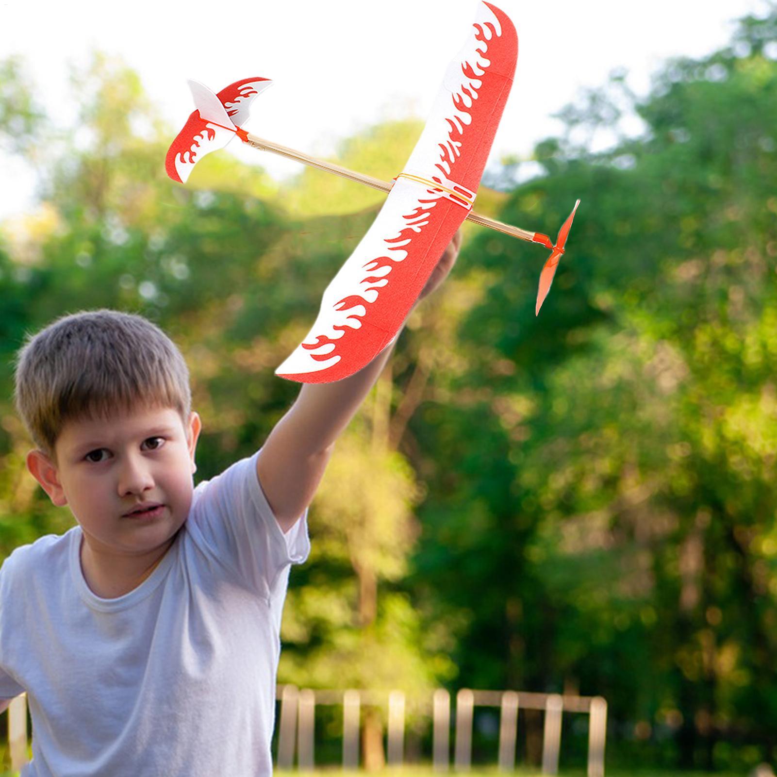 Gummiband-Flugzeuge Angetriebe – Kids Outdoor Playset Bewertung und Preis