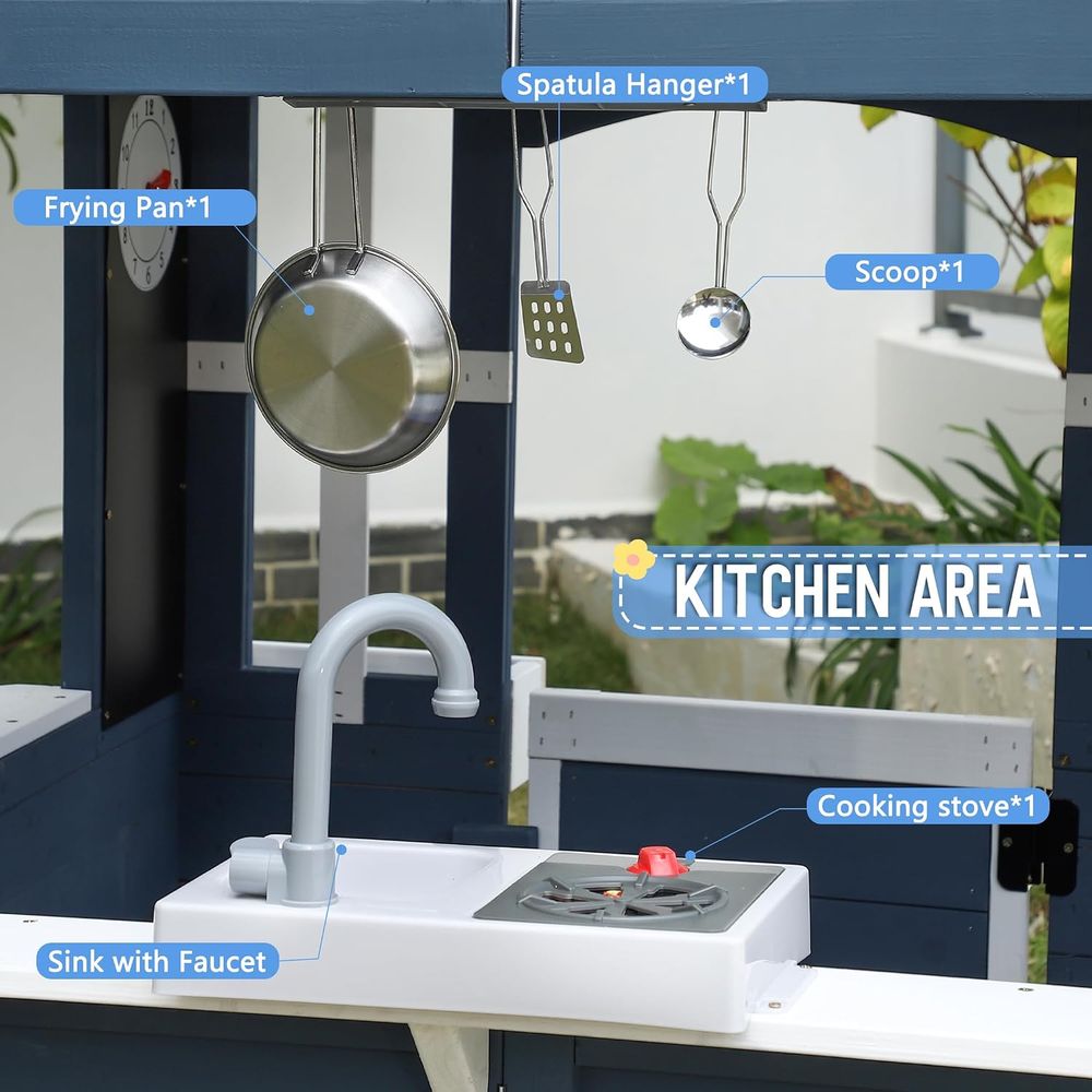 Jevol Kinder-Outdoor-Spielhaus – Kids Outdoor Sink Bewertung und Preis