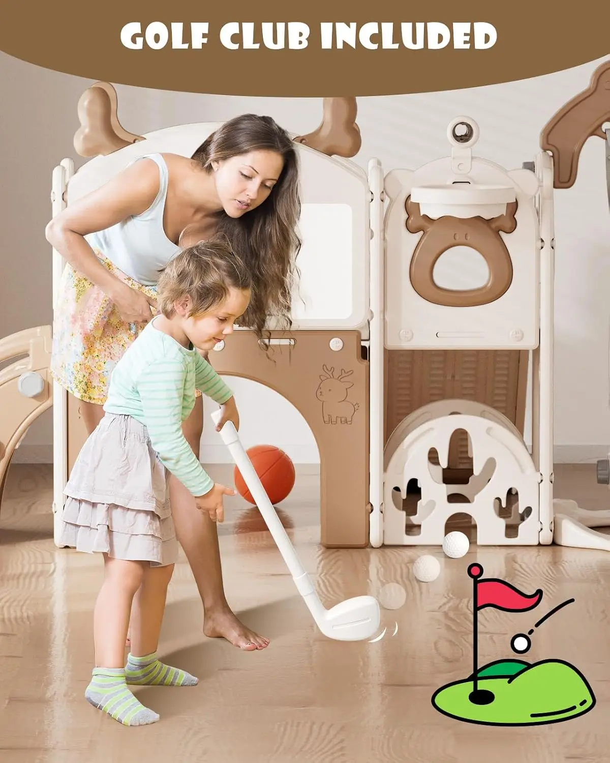 13-in-1 Rutsch- und Schaukelse – Kids Outdoor Swing And Slide Bewertung und Preis