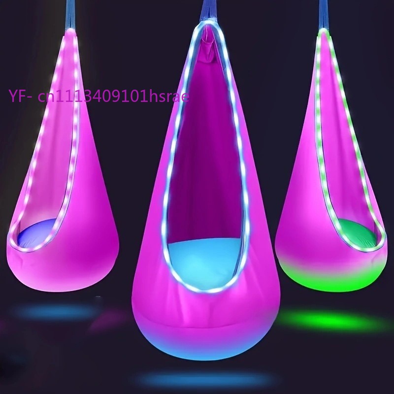 Leuchtende LED-Aufblasbare Hän – Kids Outdoor Hammock Swing Bewertung und Preis