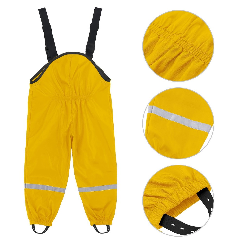 Kinder PU Wasserdichte Regenho – Kids Outdoor Overalls Bewertung und Preis