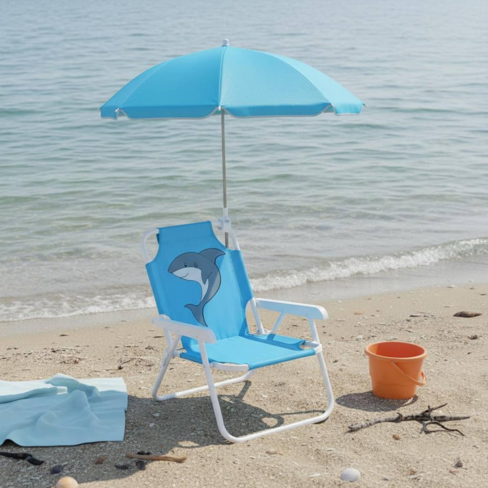 Tragbarer Kinderstuhl mit Sonn – Kids Outdoor Folding Chair Bewertung und Preis
